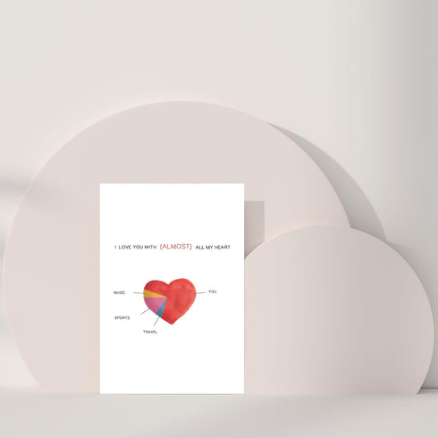 Arsagen Romantic Valentine's Day Card,Sweet Anniversary Card for Girlfriend Boyfriend,Funny Valentine's Day Card,I Love