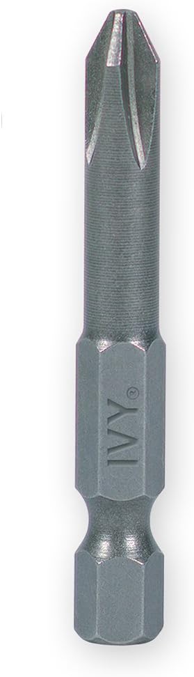 IVY Classic 45012 2-Inch #3 Phillips Power Bit, Impact Plus, 50-Pack