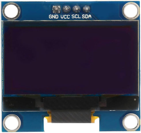 Walfront 1.3 Inch 128X64 IIC I2C SPI Serial OLED Display Module White Text