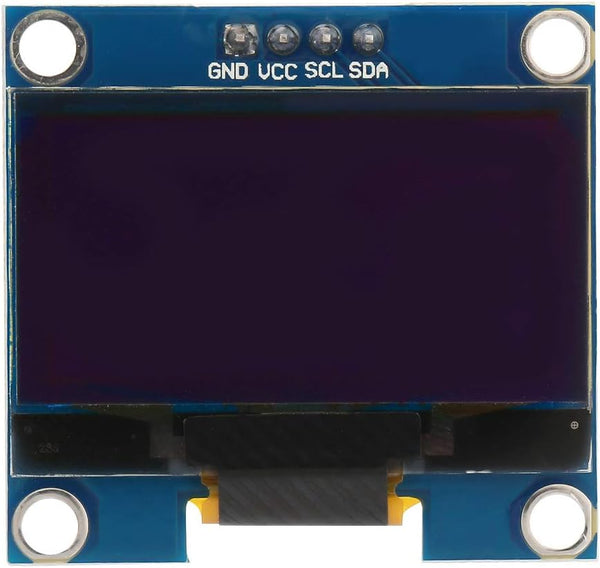 Walfront 1.3 Inch 128X64 IIC I2C SPI Serial OLED Display Module White Text