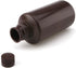 Bettomshin 1Pcs Plastic Lab Chemical Reagent Bottle, 500ml Small Mouth Sample Sealing Liquid Storage Container Brown