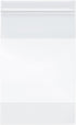 Plymor 6" x 9" Zipper Reclosable Plastic Bags (Pack of 200), 2 Mil with White-Block