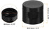 PATIKIL Twist Bottle Caps, 24Pcs 20/410 Squeeze Flip Bottle Cap Replacement Caps for Glue Dispensing Bottles Dispensing Caps Paint Bottles, Black by PATIKIL