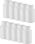 uxcell 100ml/3.4oz Plastic Lab Chemical Reagent Bottle, Wide Mouth Liquid Storage Container, 10pcs