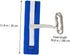 FRCOLOR Medical Anti-Scratch Leg Strap - Quick-Release Patient Restraint