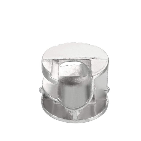 uxcell 15 Pcs Furniture Cam Lock Nut Connectors, 15x12mm for Cabinet Drawer Wardrobe Panel Connecting