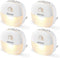 AUVON Plug in Night Light with Motion Sensor and Dusk to Dawn