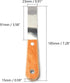 Utoolmart Putty Scraper 1" Cr-V Steel Stiff Putty Knives with Wooden Handle for Taping Paint Wall Floor Tile 2Pcs by Utoolmart