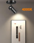 Dimmable 12W 1000lm 4000K Zoomable LED Ceiling Spot Lights Indoor Adjustable Ceiling Spotlight Fixture Directional
