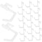 Cabilock 20pcs Heavy Duty Pegboard Hooks Multi Purpose Organizer for Tools Kitchen