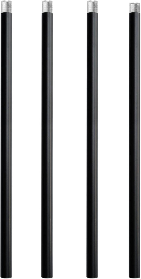 Matte Black M10 Threaded Extension Rod for Pendant Light, Island Lighting, Chandeliers,Lighting