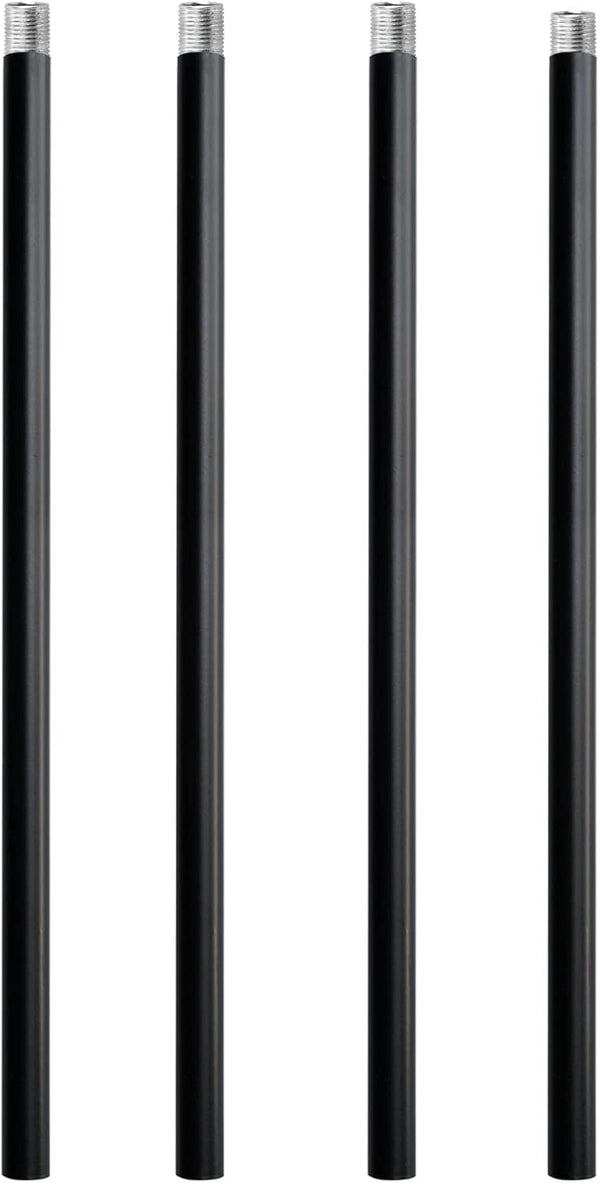 Matte Black M10 Threaded Extension Rod for Pendant Light, Island Lighting, Chandeliers,Lighting