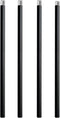 Matte Black M10 Threaded Extension Rod for Pendant Light, Island Lighting, Chandeliers,Lighting
