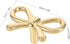 NUOBESTY Brass Bowknot Drawer Pulls Stylish Cabinet Knobs for Dresser Shoe Cabinet Bedside Table Easy to Install
