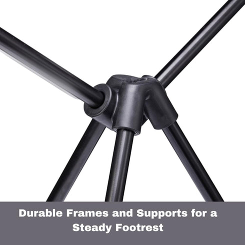 NIVERCE Hammock Universal Camping Chair Foot Rest - Folding Leg Rest for Outdoor, Foot Rest Under Desk at Home/Office