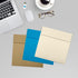 LUXPaper Square Invitation Envelopes | Natural Linen | Peel & Press | 6 1/2" x 6 1/2" | 80lb. Text | 50 Qty