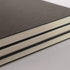 B5 Spiral Notebook/Journal - Unruled, 100gsm Thick Blank Paper, 65 Sheets (130 Pages), 3-Pack, 10.5" x 7.2", Gray