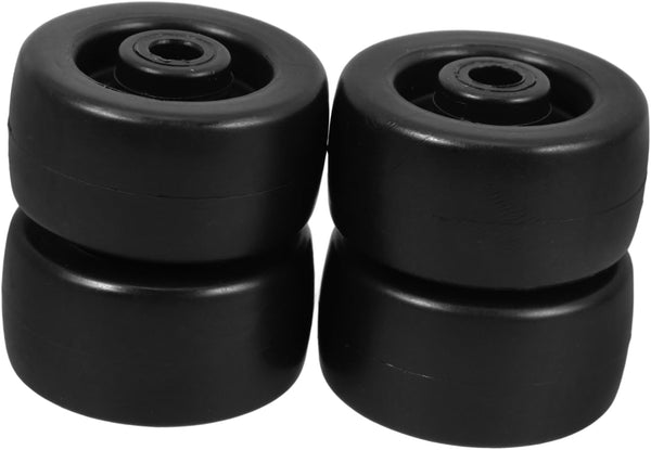 Cabilock 4pcs Supermarket Shopping Cart Replacement Wheel Trailer Jack Wheel Utility Cart