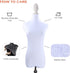 NAVADEAL White Superb Mannequin Fabric Cover, Soft Stretchy for Fashion Designer Retail Boutique Store Dummy Model