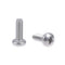uxcell M4x12mm Machine Screws Pan Phillips Cross Head Screw, 304 Stainless Steel Fasteners Bolts, 60Pcs