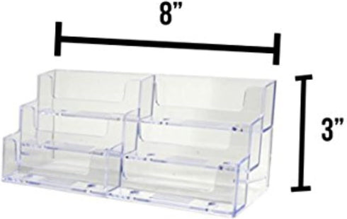 SourceOne Counter Top 6 Pocket Business Card Holder