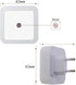 4Pcs Bulb Plug-in Night Light, LED Soft Warm Light Lamp, European Plug Christmas Light Bed Lights w Smart Sensor Dusk