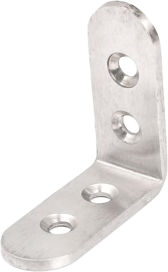 Aexit 45mmx45mm L Shape Stainless Steel Shelf Corner Brace Right Angle Bracket (57043e794f9bcd9546064ced2cab185f)