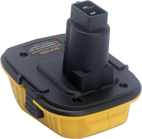 Lasica 2Pack DCA1820 18V to 20V Adapter, Compatible with DEWALT 18V XRP Tools and Dewalt 20V Max Battery
