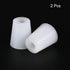 MECCANIXITY Silicone Rubber Tapered Plug 17mm to 23mm with Hole for Powder Coating, 2 Pieces