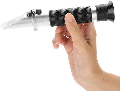 58~92% Wort Specific Gravity Refractometer Brix Refractometer Beer Fruit Juice Wine Sugar in Brewing and Beer Brewing