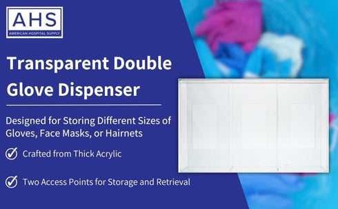 Triple Hygiene Dispenser with Lid, Pack of 1