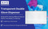 Triple Hygiene Dispenser with Lid, Pack of 1