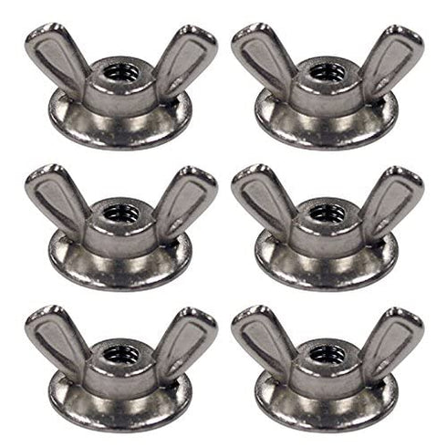 N C MORIN Hurricane Shutter Panel Washered Wingnuts 1/4-20 Wing nut (50)