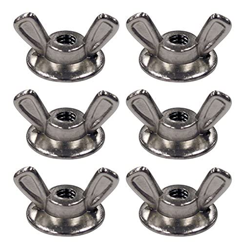 N C MORIN Hurricane Shutter Panel Washered Wingnuts 1/4-20 Wing nut (50)