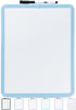 Mr. Pen Dry Erase Board, 14” x 11” Small White Board with Black Marker, Blue Frame for Kids and Students