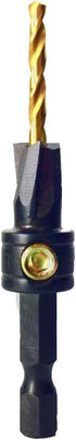 Make it Snappy Tools 1/8 Inch x 3/8 Inch 3-Flute Flat Bottom Counterbore with TiN Coated Twist Drill #32408