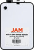 JAM PAPER Magnetic Dry Erase Foam Boards, 8 x 12 with Black Board Marker, Black Border, Sold Individually