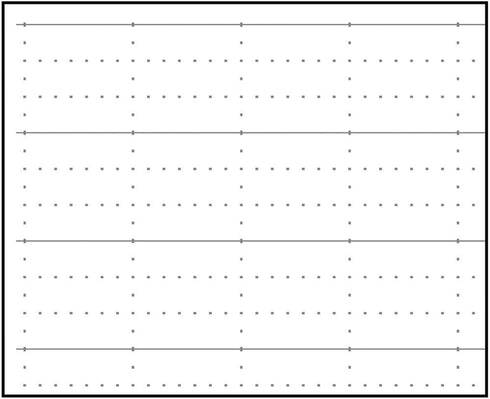 Nakabayashi No B501A-5P Swing Logical Notebook, B5 Size A, Ruled, 5 Books
