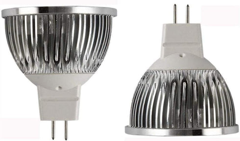 JKLcom 4W LED MR16 Bulbs, 12V, 4W LED Spotlight Bulb, GU5.3 Base, Warm White 3000K, 8 Pack for Landscape Track Light