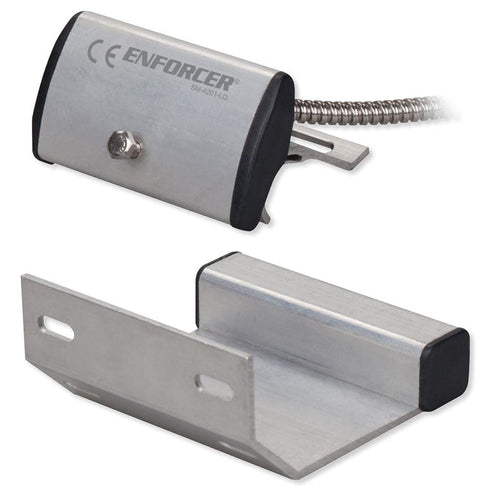 Seco-Larm SM-4201-LQ Track-Mount Overhead Door Magnetic Contact Switch with Rugged Aluminum Housing