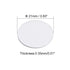 uxcell Screw Hole Covers Stickers - 162pcs Textured Plastic Self Adhesive Stickers for Wood Furniture