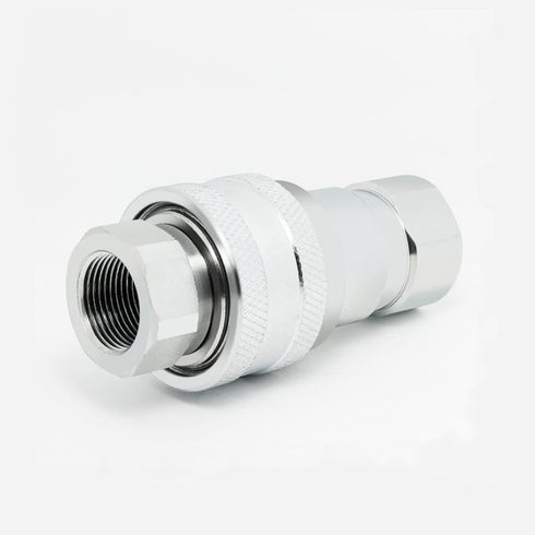 Hydraulic Coupler 1/4 NPT ISO 5675, CEKER Quick Connect Pioneer Style for Agricultural Tractor Couplers