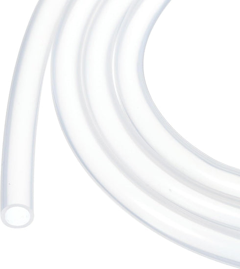 6.6ft 5/16" ID x 3/4" OD Clear Silicone Tubing, Industrial Plastic Hoses for Pump Siphoning and Irrigation