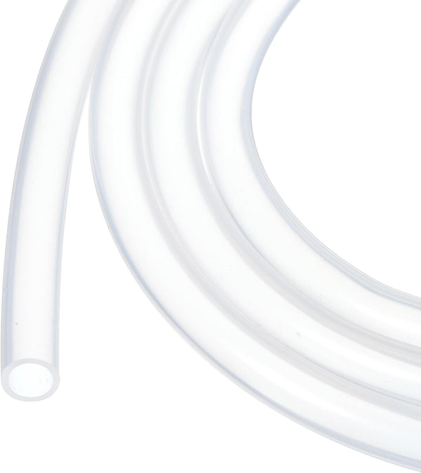 6.6ft 5/16" ID x 3/4" OD Clear Silicone Tubing, Industrial Plastic Hoses for Pump Siphoning and Irrigation