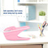 Stapleless Stapler, No Staple Stapler Paper Clinch Compact Staple Free Stapler Binding Hand Tool, Up to 8 Sheets Binding(Pink) by Hapivida