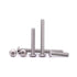 5/16-18 x 1-1/4" Hex Socket Button Head Cap Screws - 25 Pack, 304 Stainless Steel, Bright Finish