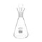 EISCO Iodine Flask & Stopper, 250ml, 29/32 Socket Size, Borosilicate Glass