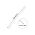 uxcell 1mm x 150mm 304 Stainless Steel Solid Round Rod for DIY Craft - 10pcs