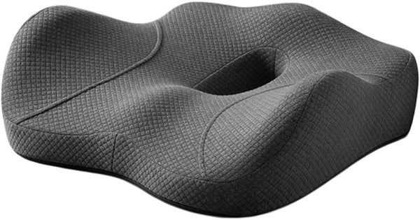 Generic Lumbar Support Pillow, Ergonomic Design Orthopedic Backrest for Back Pain Relief Memory