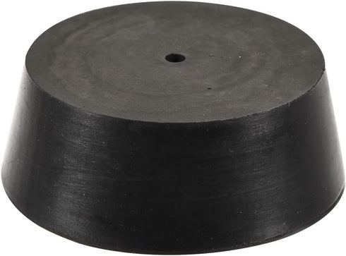 MECCANIXITY Rubber Tapered Plug Black 75mm to 90mm with Hole Test Tubes Bungs Stopper for Lab Home